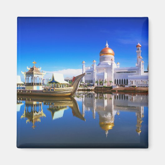 スルタンオマルアリサイフディエンモスク マグネット (正面)