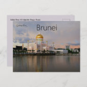 スルタンオマーアリサイフダンモスクブルネイ ポストカード (正面/裏面)