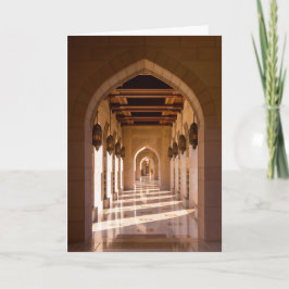 スルタンカブースグランドモスクインマスカット，オマーン カード