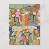 スルタン・アフメット3世の楽しみのためのダンス ポストカード (正面)