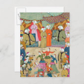 スルタン・アフメットIIIの喜びのためのダンス ポストカード (正面/裏面)