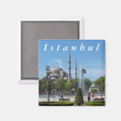 スルタン・アフメド・モスク。 マグネット (正面/裏面)