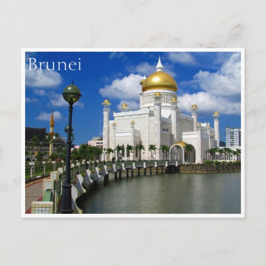 スルタン・オマール・モスク ポストカード (正面)