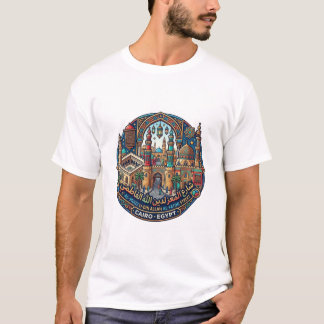 スルタン・ハッサンのモスク・マドラサ エジプト カイロ Tシャツ