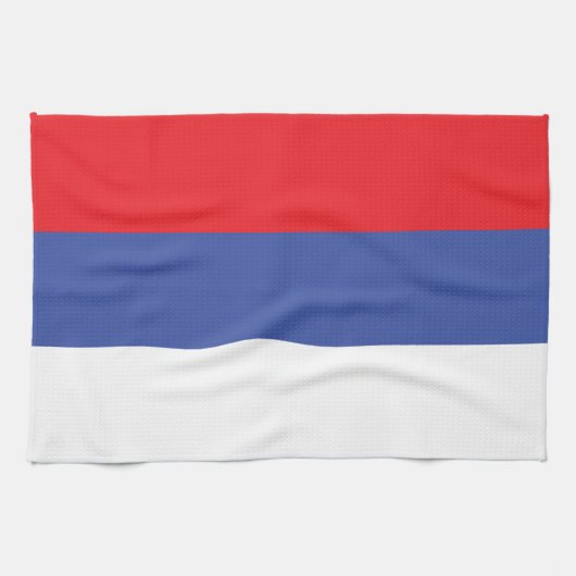 スルプスカ共和国旗 キッチンタオル (横)