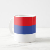 スルプスカ共和国旗 コーヒーマグカップ (正面左)