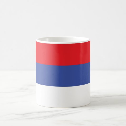 スルプスカ共和国旗 コーヒーマグカップ (中央)