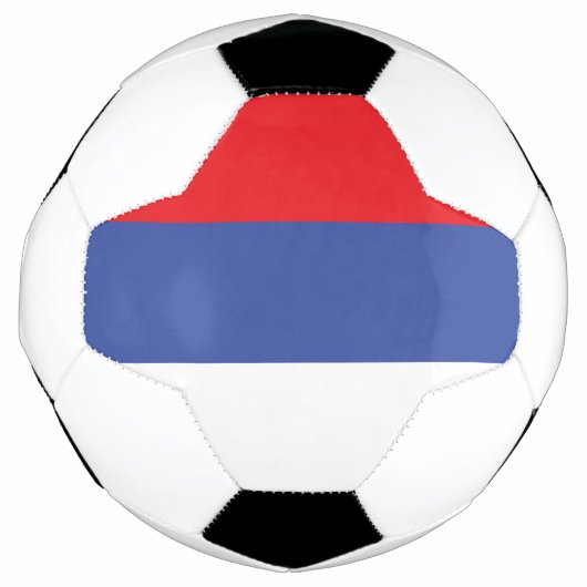 スルプスカ共和国旗 サッカーボール (正面)
