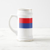 スルプスカ共和国旗 ビールジョッキ (左)