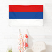 スルプスカ共和国旗 横断幕 (インサイチュ)