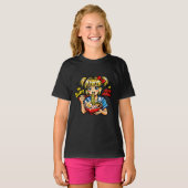 スルプノムアニメ少女ラーメン Tシャツ (正面フル)