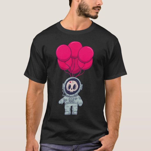 スルー飛んでいる宇宙 Tシャツ (正面)