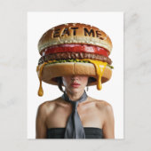 スレおもしろいアルチェスバーガー女性 ポストカード (正面)