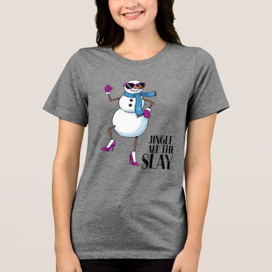 スレイを鳴り響かせて トライブレンドＴシャツ (正面)