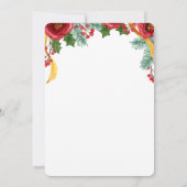 スレイガールスレイホリデークリスマス招待状 招待状 (裏面)