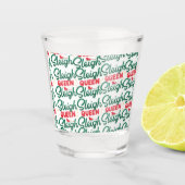 スレイクイーンズライクリスマス ショットグラス (正面)