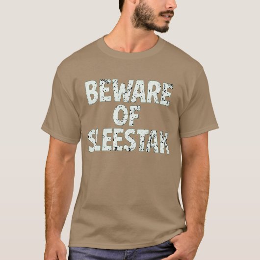 スレイスタックに用心する Tシャツ (正面)