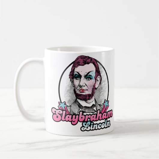 スレイブラハム・リンカーン コーヒーマグカップ (左)