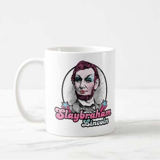スレイブラハム・リンカーン コーヒーマグカップ (左)