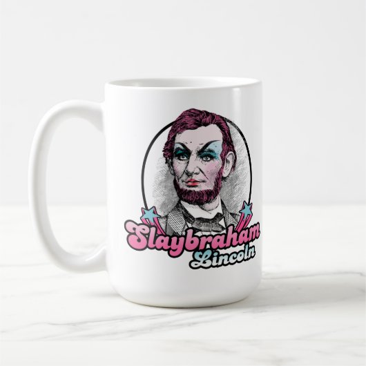 スレイブラハム・リンカーン コーヒーマグカップ (左)