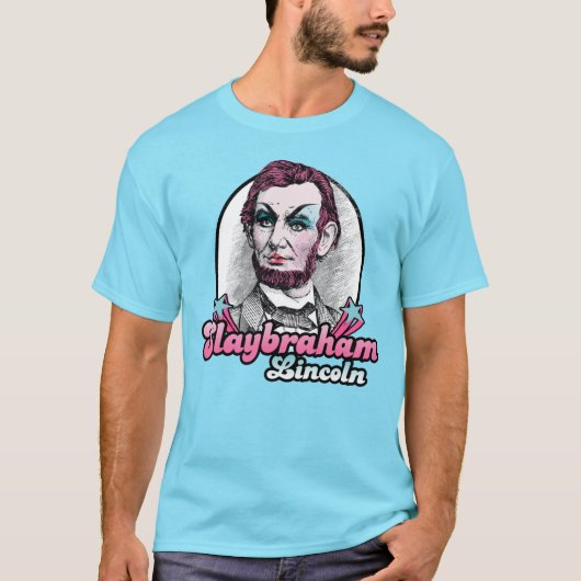スレイブラハム・リンカーン Tシャツ (正面)