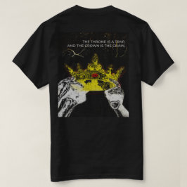 スレイブ・ザ・スローン - ヴィンテージ グランジ グラフィックTシャツ - ミニ Tシャツ