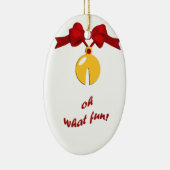 スレイベルおもしろいクリスマスオーナメント セラミックオーナメント (右)