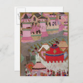 スレイマンによるウィーンの包囲I the Magnificent ポストカード (正面/裏面)