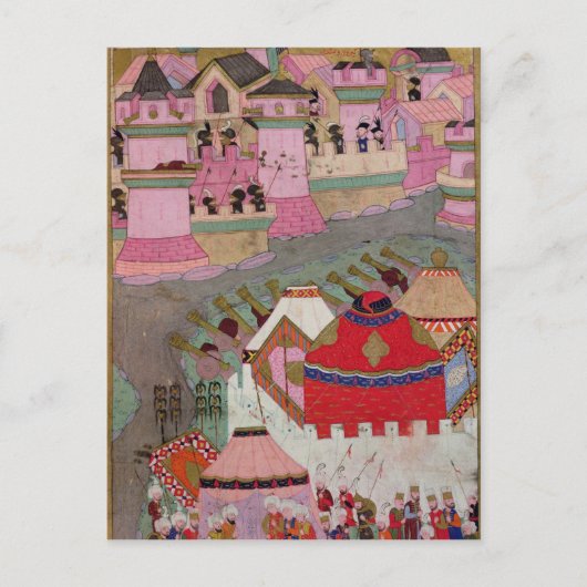 スレイマンによるウィーンの包囲I the Magnificent ポストカード (正面)