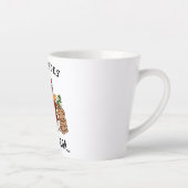 スレイライドとホットココア – スカンジナビア格言 カフェラテマグ (右)