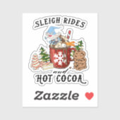 スレイライドとホットココア – スカンジナビア格言 シール (シート)