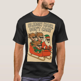 スレイ ヘア ドント ケア 乗組員 Tシャツ