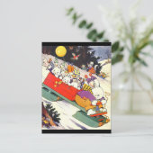 スレッジのウサギたち ポストカード (スタンド正面)