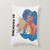 スレッディング パーソナライズ可能 アクセントクッション (裏面(縦))