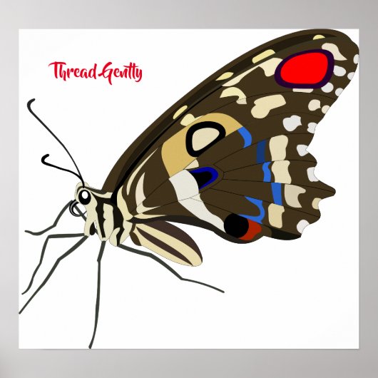 スレッドやさしいポスター ポスター (正面)