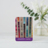 スレッドシーメストテーラー裁縫ファッションデザイン 名刺 (スタンド正面)