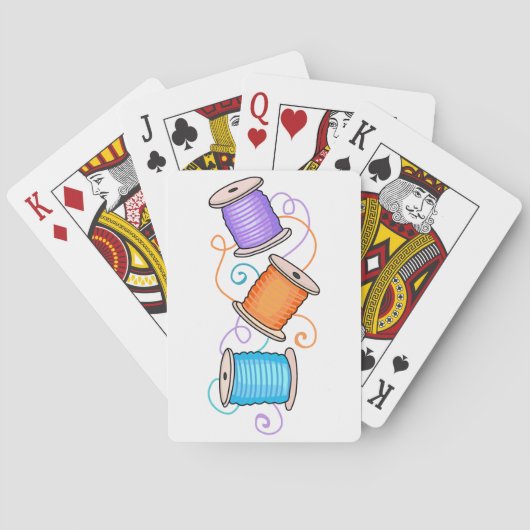 スレッドスプール トランプ (裏面)