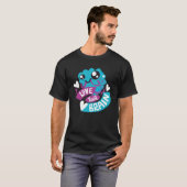 スレッドレス はらわた大好き あなたの脳が好き グラフィック Tシャツ (正面フル)
