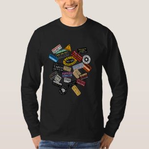 スレッドレス+アルファデザイナー+アーバンウォールグラフィック Tシャツ