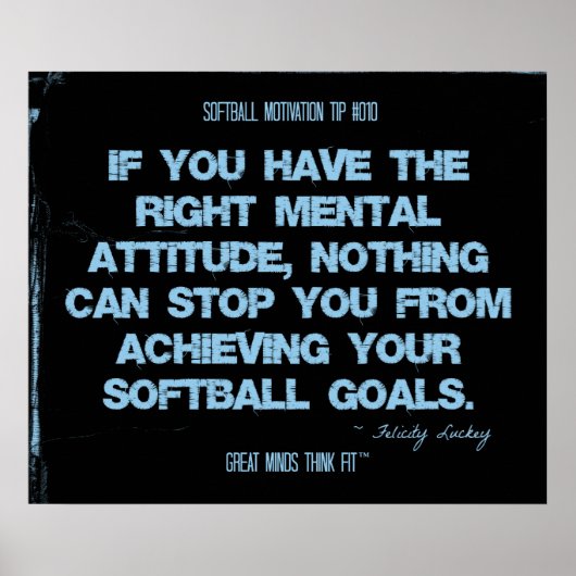 スレッド内のソフトボール引用文010 ポスター (正面)