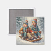 スレッド磁石の子供たち マグネット (正面/裏面)