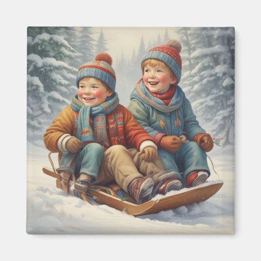 スレッド磁石の子供たち マグネット (正面)