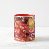 スレッドMUGを持つクリスマスプレゼント マグカップ (中央)