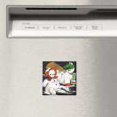 スレディングスノーキッズヴィンテージ磁石 マグネット (インサイチュ (食洗機))