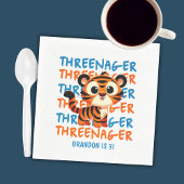 スレネガータイガーボーイ3rd誕生日パーティー スタンダードランチョンナプキン