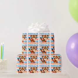 スレネガータイガーボーイ3rd誕生日パーティー ラッピングペーパー