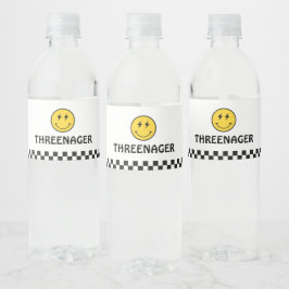 スレネガーレトロボーイ3rd誕生日パーティー ペットボトルラベル