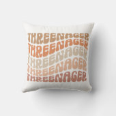 スレネガー、3歳の誕生日、3歳の誕生日 クッション (裏面)