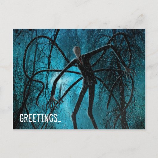 スレンダーマンと失われた魂 ポストカード (正面)