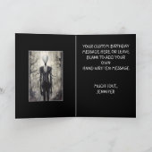 スレンダーマンスレンマンハッピーバースデー名 カード (内部)